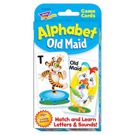 Trend Enterprises Alphabet Old Maid Challenge Cards, PK6 T24023